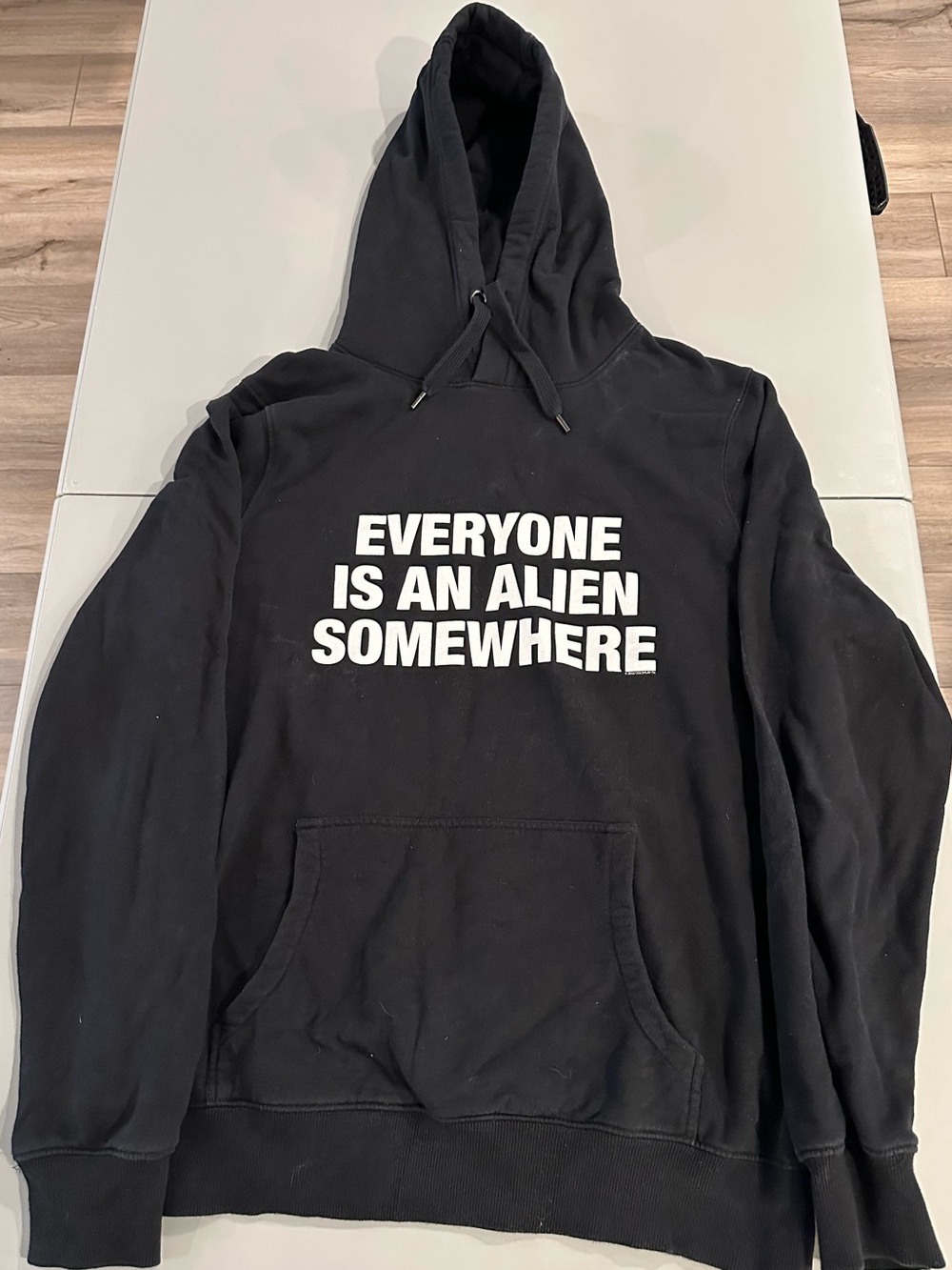 COLDPLAY Hoodie tour concert Men XL Spheres Everyone is an Alien Somewhere rare